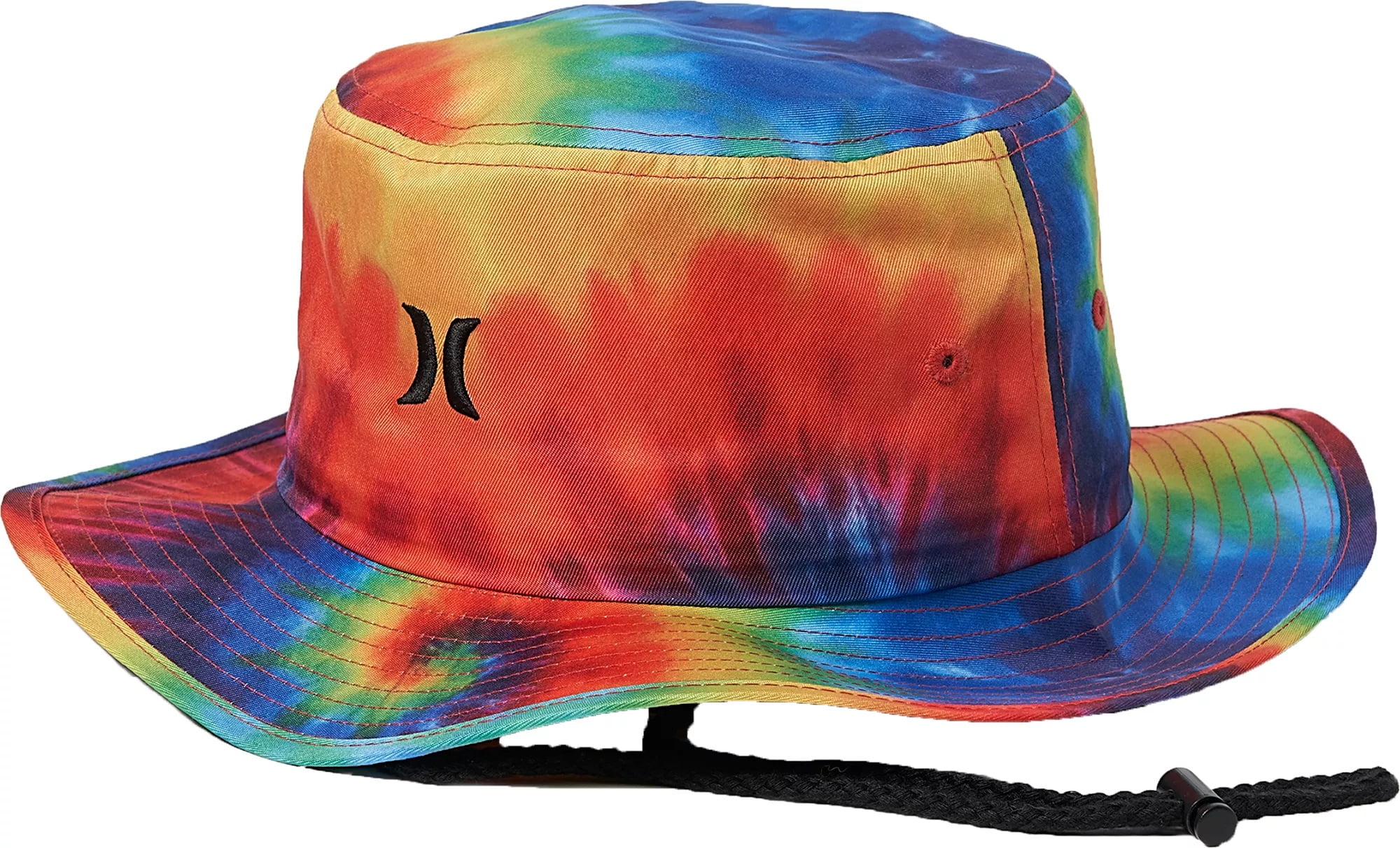 Hurley Men's Pride Tie Dye Boonie Bucket Hat Cap (Large/XLarge