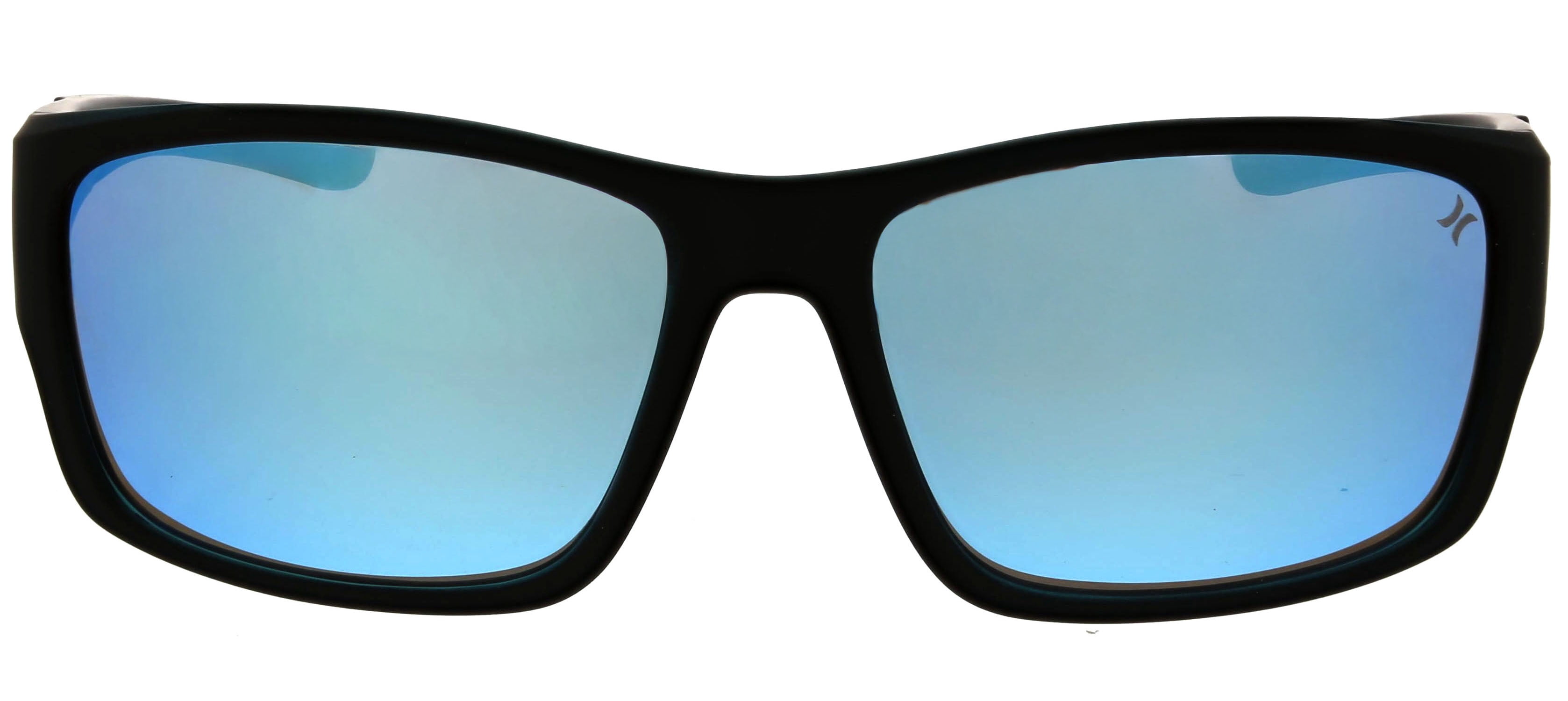 Hurley Men's Rectangle Polarized Prescription Sunglasses with Case, HSM3012PXWM PIPES Matte Black