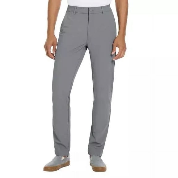 Hurley Men's Regular Fit 4-Way Stretch Hybrid Pants, Gray 30 x 32