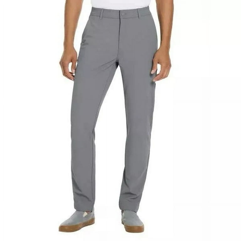 Hurley Men's Regular Fit 4-Way Stretch Hybrid Pants, Gray 30
