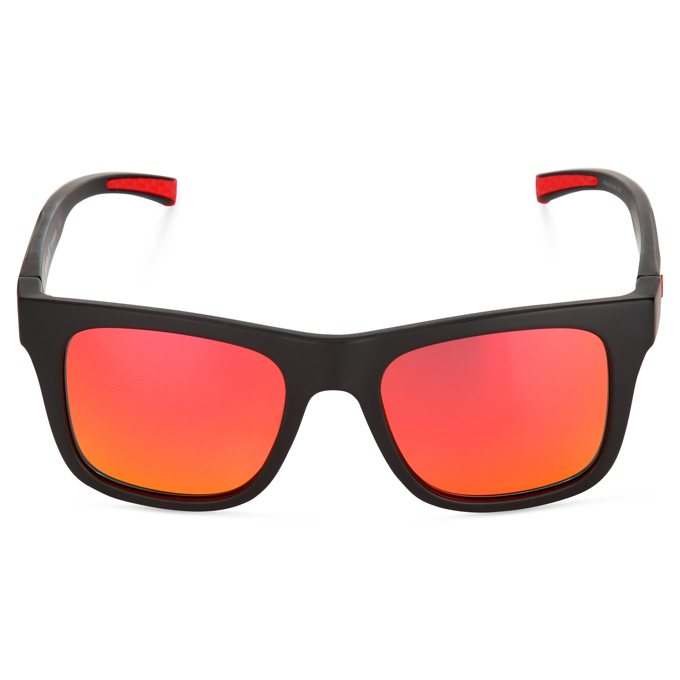 Sport Hurley Rx\'able Sunglasses, Blk/Red, Sunrise, 53-20-140, Case Polarized Men\'s HSM3000P, w/