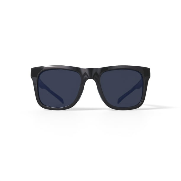 Hurley Men's Rx'able Sport Polarized Sunglasses, HSM3000PXWM Sunrise, Black, 53-20-140, with Case