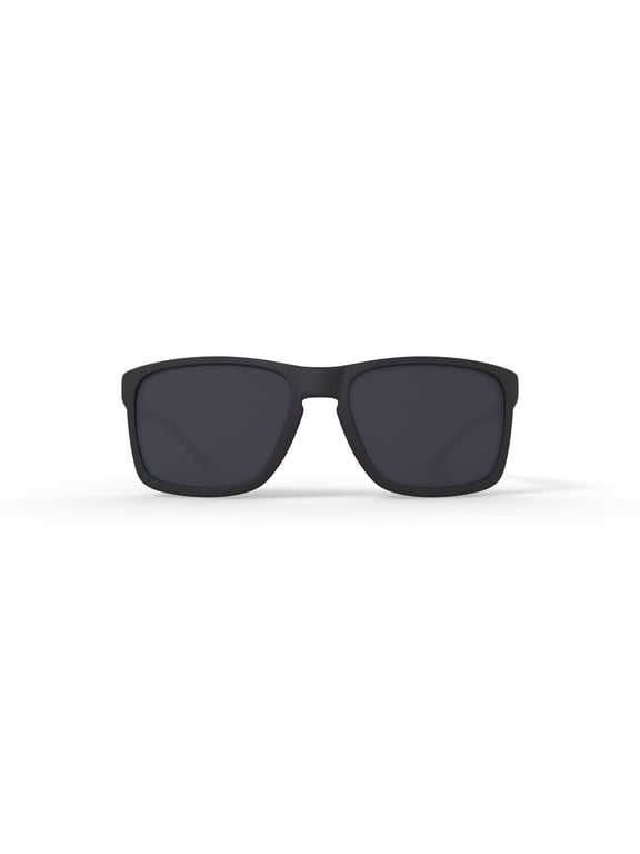 Men's Rx'able Sport Polarized Sunglasses, HSM3008PWM Riptide, Black, 56-18-135, with Case