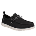thumbnail image 1 of Hurley Men's Size 9, Lightweight Canvas Casual Shoes, Black, 1 of 6