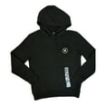 thumbnail image 1 of Hurley Men's Standard Fit Icon Graphic Ultra Soft Fleece Hoodie (Black, L), 1 of 1