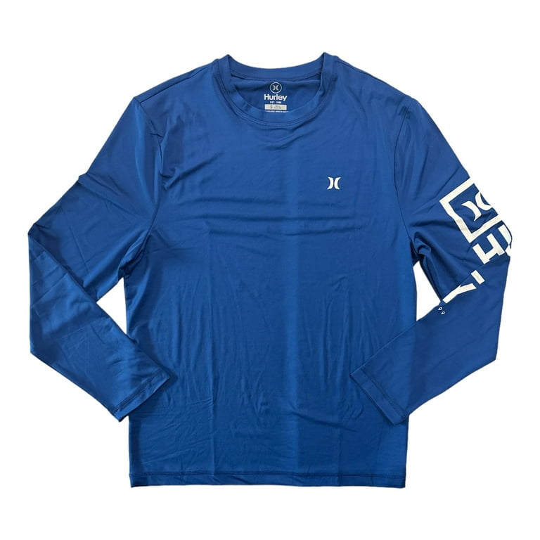 Hurley Men's Long Sleeve Sunny Side Hybrid Stretch UPF Tagless Sunshirt (Hurricane, M) Hurley Men's Long Sleeve Sunny Side Hybrid Stretch UPF Tagless Sunshirt (Hurricane, M)
