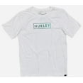 thumbnail image 1 of Hurley Men's T-Shirt Everyday Boxed Gradient Short Sleeve Crewneck Tee (Medium, White), 1 of 1