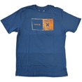 thumbnail image 1 of Hurley Men's T-Shirt Everyday Halfer Gradient Short Sleeve Crewneck Tee (Small, Blue), 1 of 1