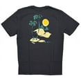 thumbnail image 1 of Hurley Men's T-Shirt Everyday Kuchar Right Point Soft Fabric Tee (X-Large, Black Vintage Wash), 1 of 3