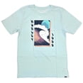 thumbnail image 1 of Hurley Men's T-Shirt Everyday Mavericks Short Sleeve Crewneck Tee (Small, Ice Blue), 1 of 1
