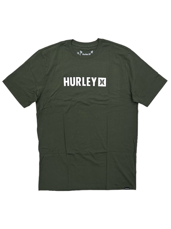 Men's T-Shirt Everyday The Box Graphic Short Sleeve Tee (Medium, Olive)