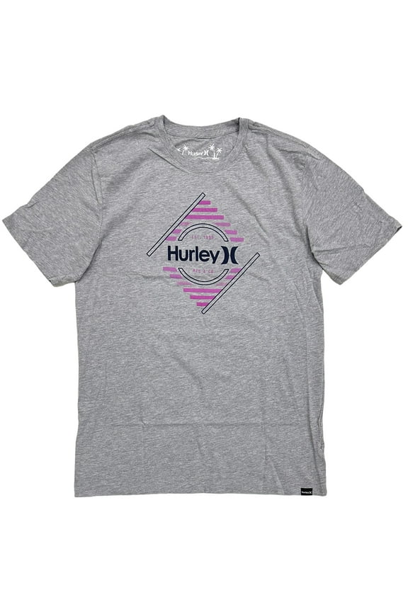 Men's T-Shirt Everyday Wash Stairway Graphic Short Sleeve Tee (XX-Large, Heather Grey)