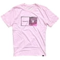 thumbnail image 1 of Hurley Men's T-Shirt Everyday Washed Halfer Gradient Graphic Short Sleeve Tee (Small, Pink), 1 of 1