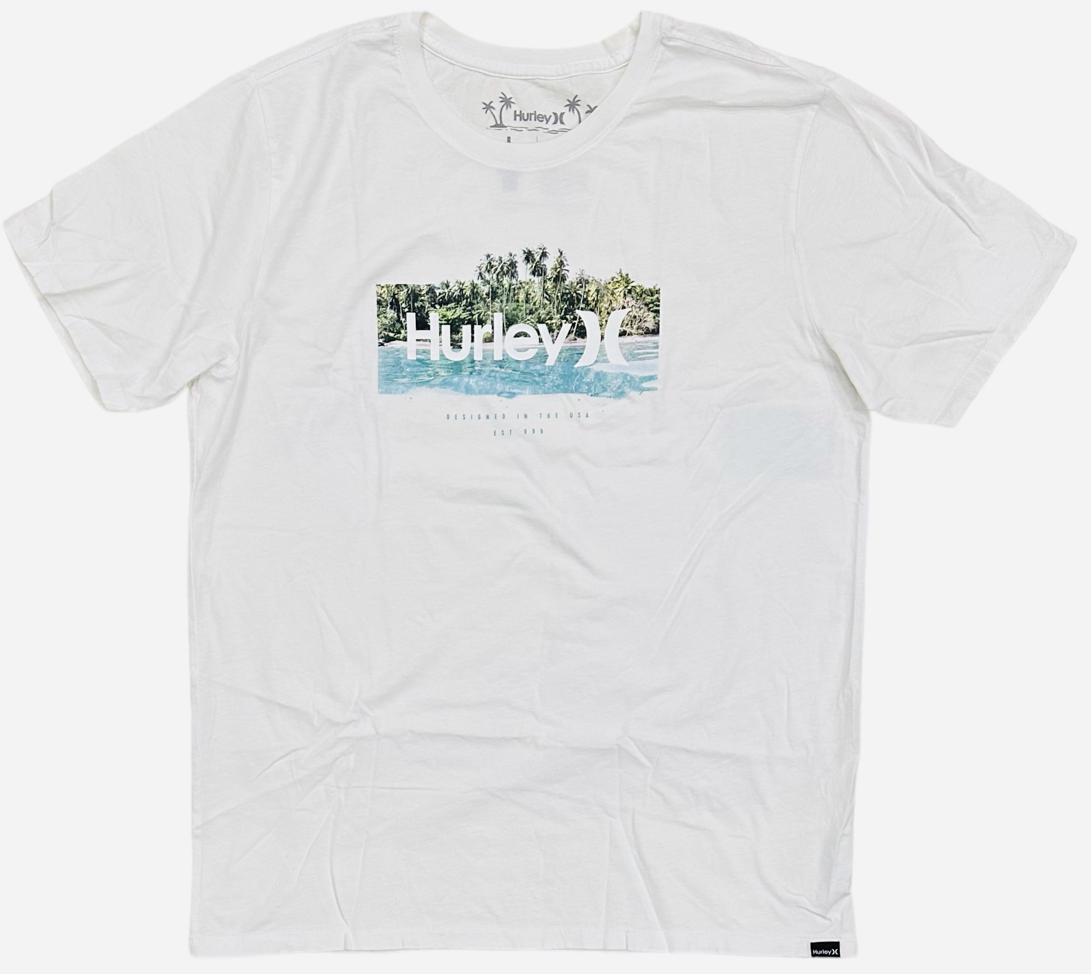 Hurley Everyday Washed Worker T-Shirt Uomo - Maglietta In Cotone Lavato, Morbida E Comoda Per L'Uso Quotidiano - 4