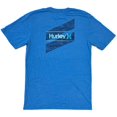 thumbnail image 1 of Hurley Men's T-Shirt Everyday Washed One and Only Slashed Short Sleeve Tee (Medium, Blue), 1 of 2
