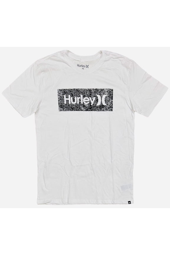 Men's T-Shirt One and Only Box Push Short Sleeve Graphic Tee (Medium, White)