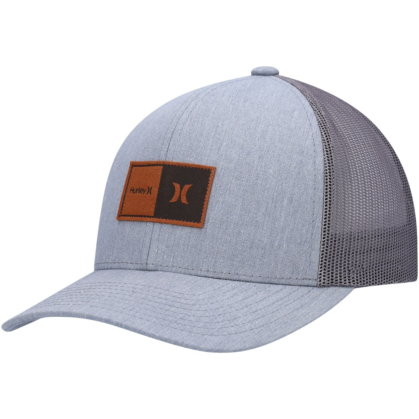 Hurley Men's Trucker Hat Fairway Snapback Cap (Grey)