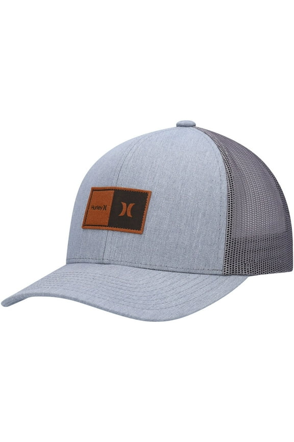 Men's Trucker Hat Fairway Snapback Cap (Grey)