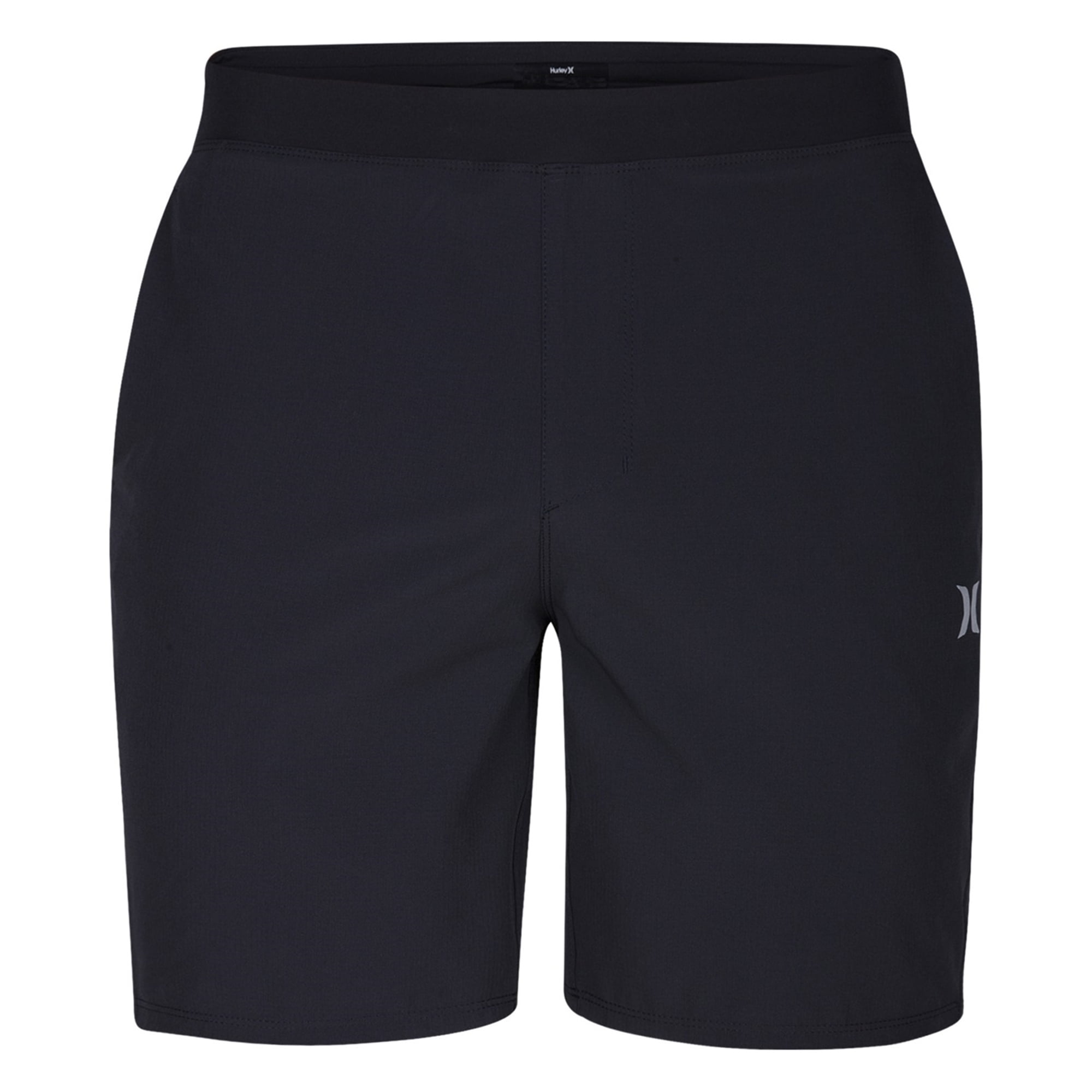 Hurley Mens Alpha Hybrid Athletic Sweat Shorts, Black, Medium