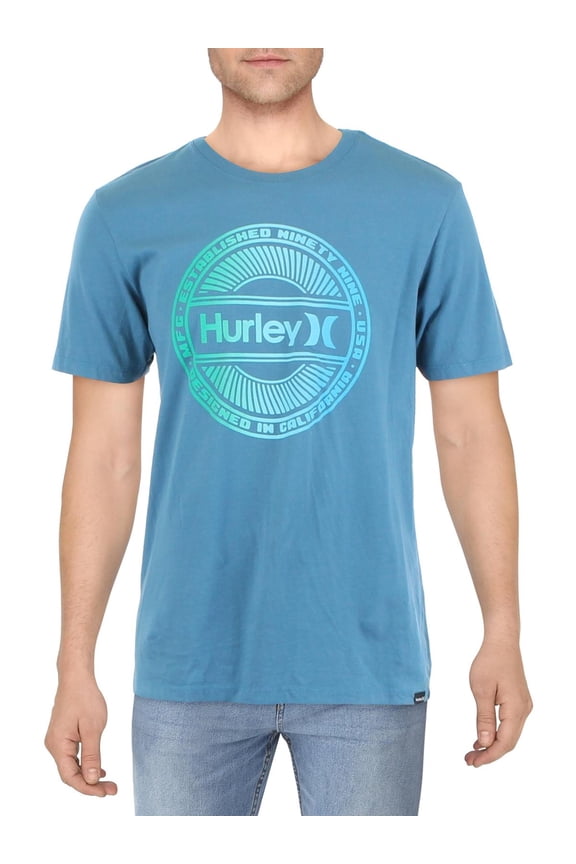 Mens Crewneck Graphic T-Shirt