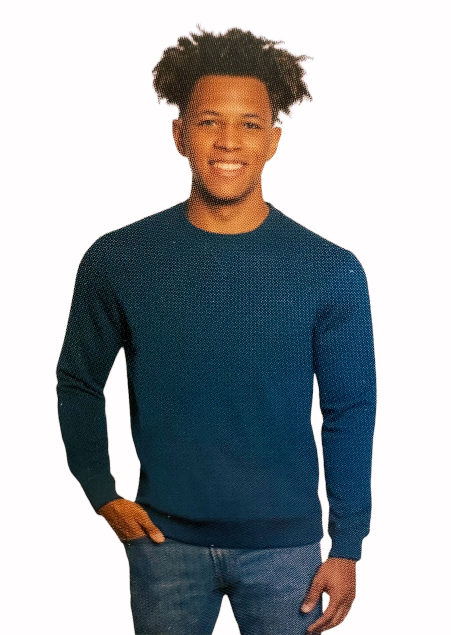 Hurley No Bummers Summer Fleece Crew Felpa, Night Force, M Uomo