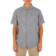 Hurley Mens One and Only Palm Trip Shirt, Medium