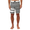 thumbnail image 1 of Hurley Phantom Block Party Cryptik Black White Board Shorts, 1 of 6