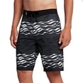 thumbnail image 1 of Hurley Men's Phantom Currents 20" Boardshorts (33, Black), 1 of 2