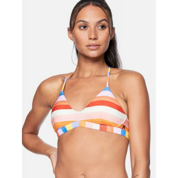 Hurley Retro Stripe Adjustable Top Multi Retro Stripe LG (US 10-12)