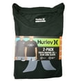 thumbnail image 1 of Hurley Boy's Soft & Breathable Crew Neck Graphic Tee & Slub Long Sleeve Tee, 2pk (Black, M (8)), 1 of 2