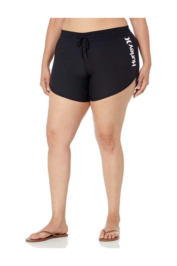 Women's Standard Boardshort Bottom, Black, XS