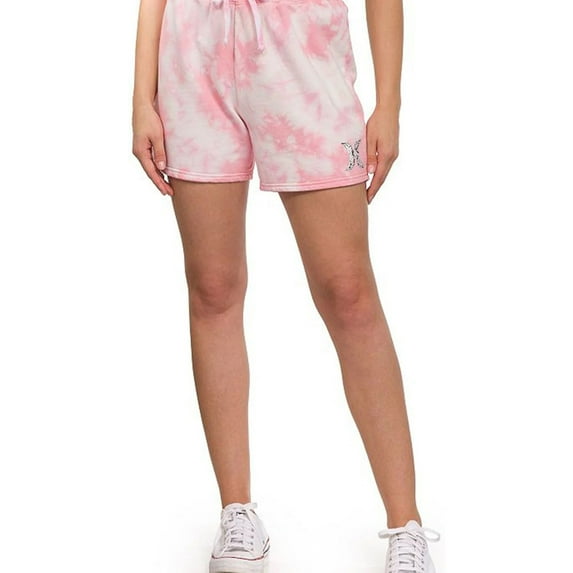 Hurley Womens Boyfriend Casual Walking Shorts, Pink, Small