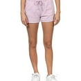 thumbnail image 1 of Hurley Womens Burnout Fleece Casual Walking Shorts, Purple, Large, 1 of 2