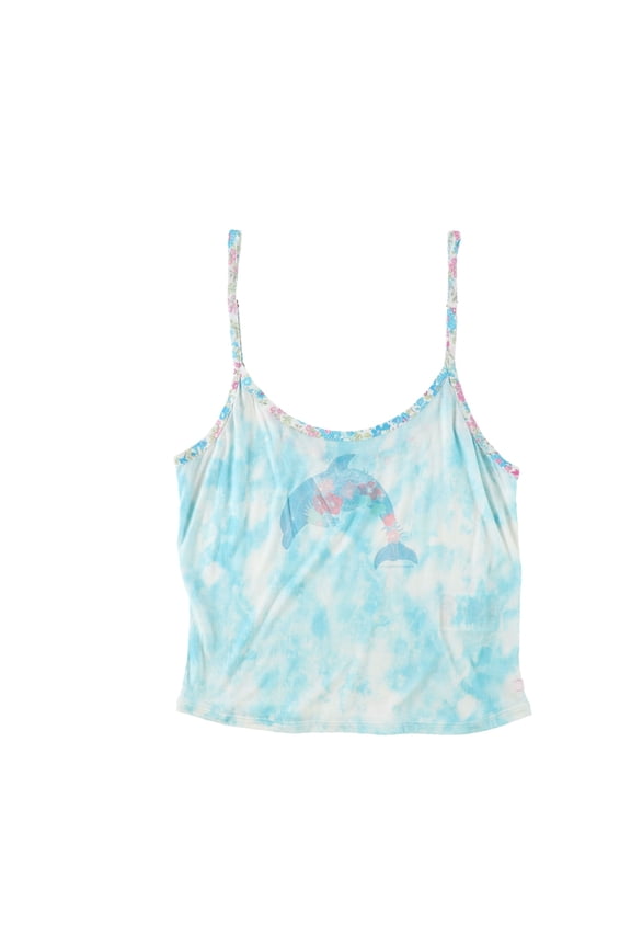 Womens Easy Ridin Tank Top, Blue, Small