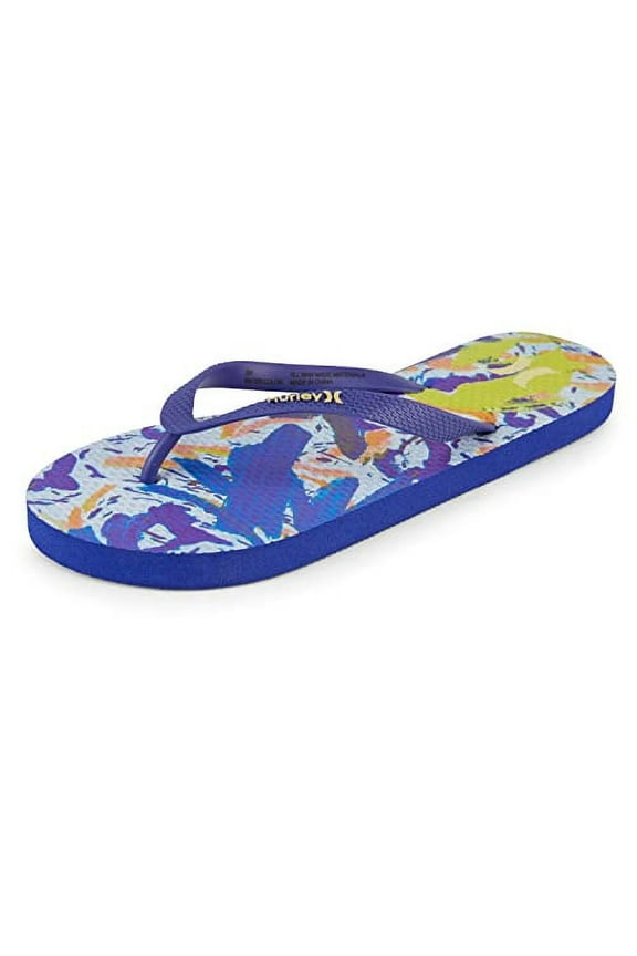 Womens Flip Flop Sandal Signal Blue 10