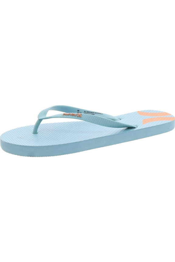 Womens Jollie Logo Rubber Flip-Flops