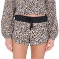 thumbnail image 1 of Hurley Womens Kat Printed Casual Walking Shorts, Multicoloured, Medium, 1 of 2