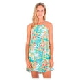 thumbnail image 1 of Hurley Womens Katie Tie A-line Dress, Multicoloured, Large, 1 of 2