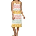 thumbnail image 1 of Hurley Womens Lo Racerback Midi Dress, Multicoloured, Medium, 1 of 2