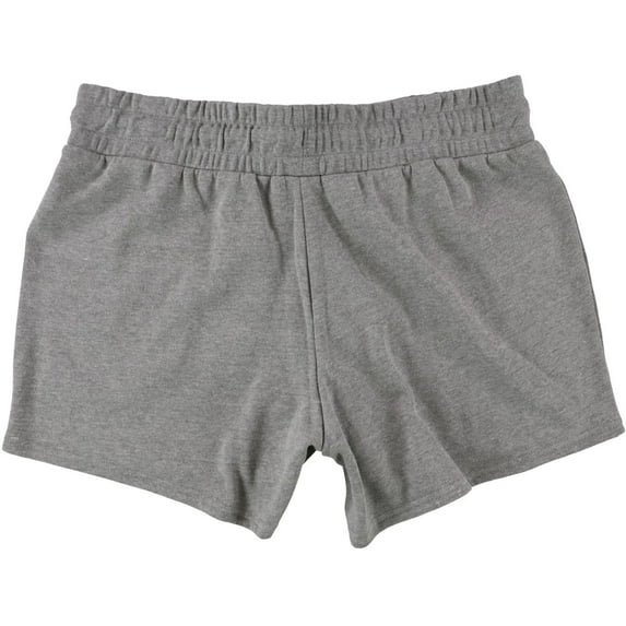 Hurley Womens One And Only Fleece Casual Walking Shorts, Grey, Large