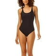 thumbnail image 1 of Hurley Women's One Piece Swimsuit Black XXL, 1 of 3