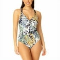 thumbnail image 1 of Hurley Womens One Piece Swimsuit Size: L, Color: Cayman Palms, 1 of 7