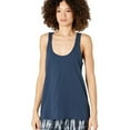 thumbnail image 1 of Hurley Womens Perfect Racerback Tank Top, Blue, Medium, 1 of 1