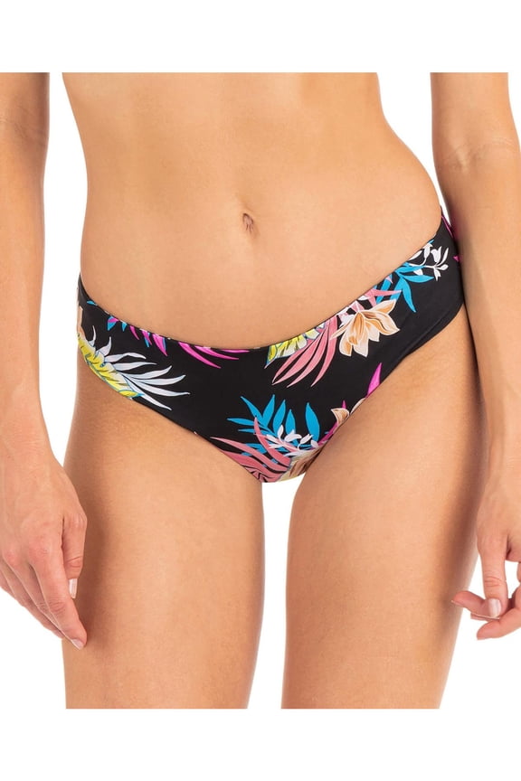 Womens Printed Hipster Swim Bottom Separates