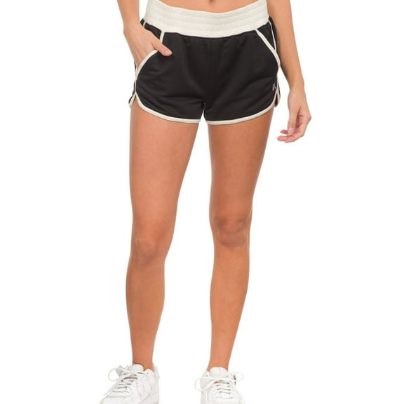 Hurley Womens Retro Tech Casual Walking Shorts, Black, X-Large