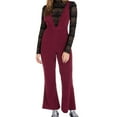 thumbnail image 1 of Hurley Womens Ronnie Jumpsuit, Red, Juniors, Small, 1 of 1