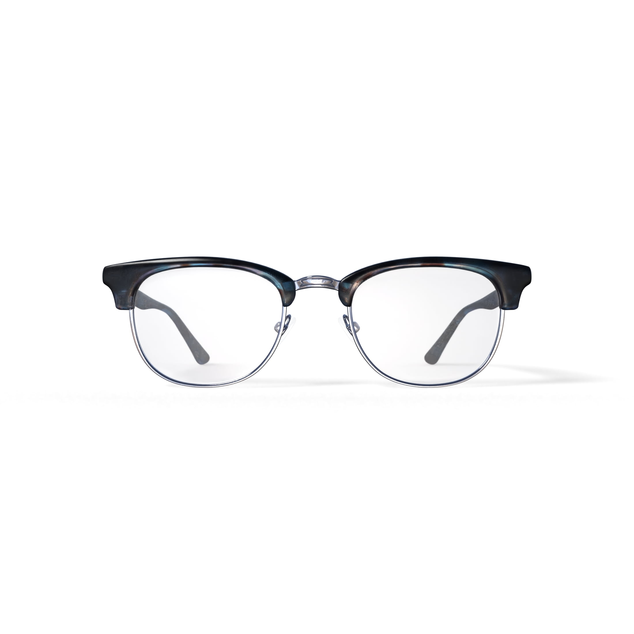Hurley Women's Sandy Prescription Eyeglasses with Case, Blue Tortoise