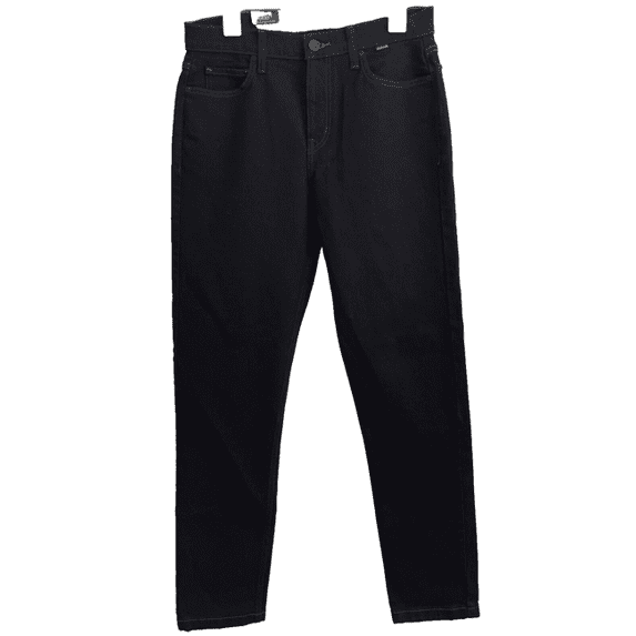 Hurley Worker Denim Pants 14.5" Leg Opening Slim Fit Stretch Size 30 Black