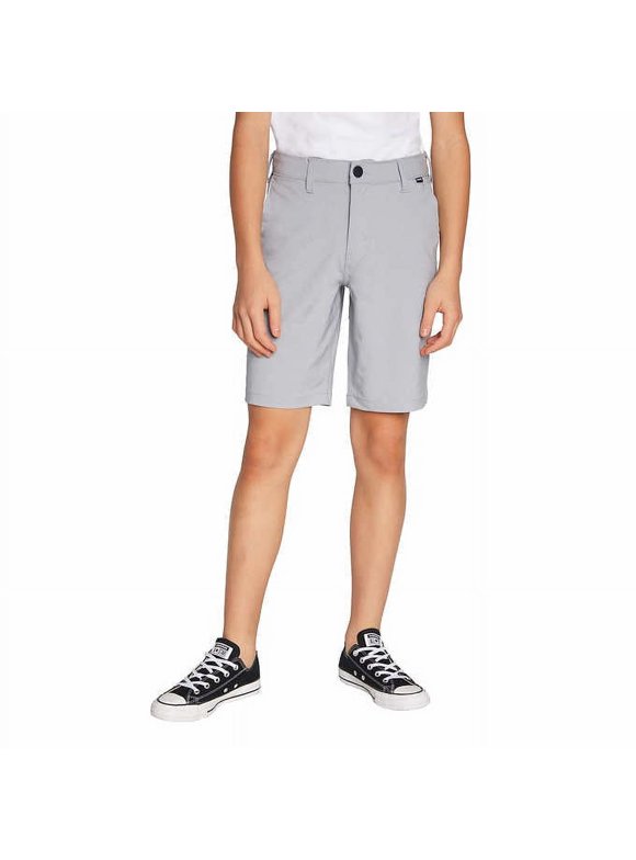 Hurley Phantom Jetty 20 Hybrid Shorts - 20" Inseam, Quick-Dry Fabric (Black, Size 36)