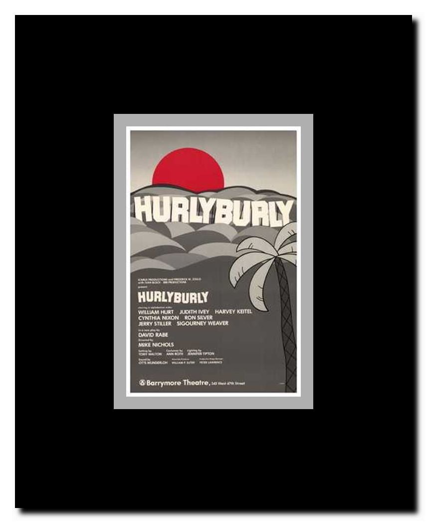Hurlyburly (Broadway Play) Framed Movie Poster